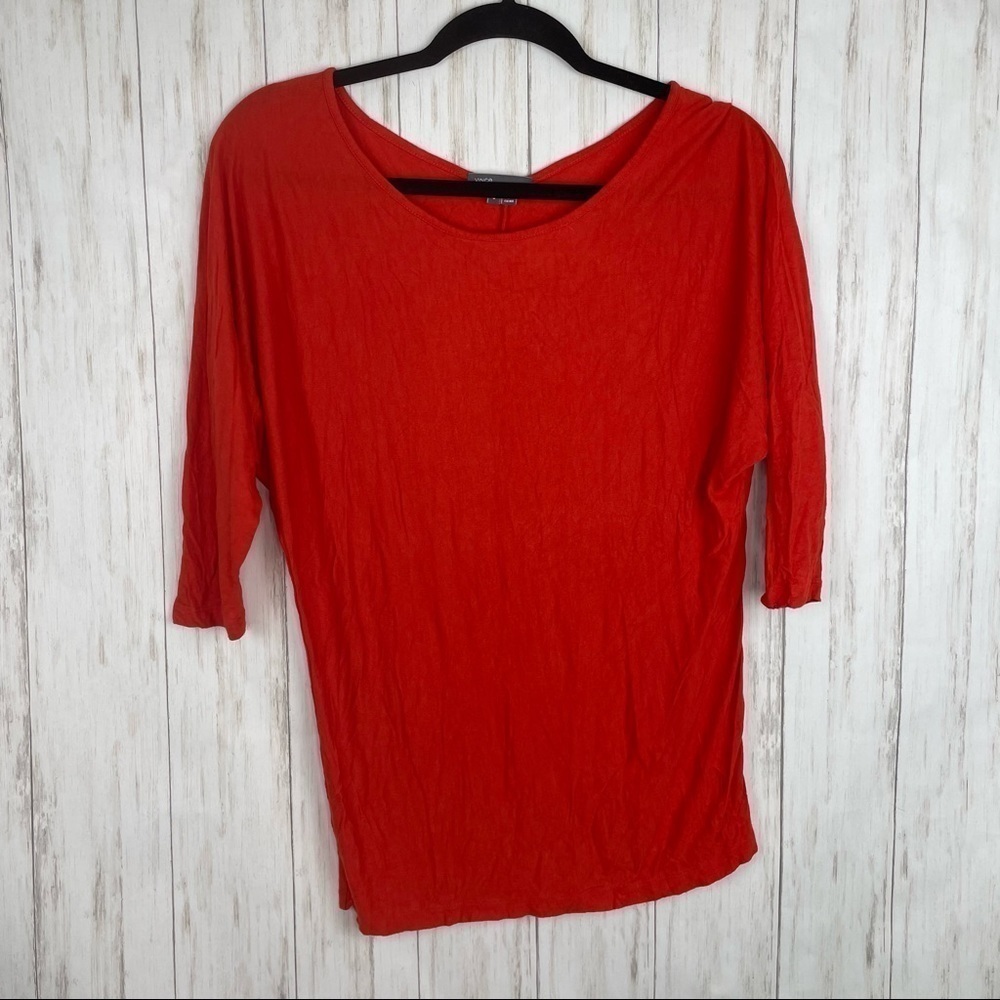 Vince orange basic tee